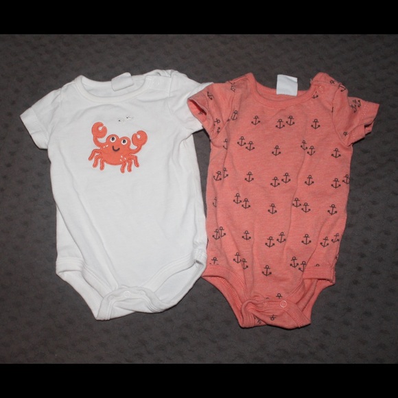 Crab and anchor onsies newborn - Picture 1 of 1